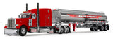 #60-2251 1/64 Rapid Roberts Peterbilt Model 379 with 63" Mid-Roof Sleeper & Heil Fuel Tanker Trailer