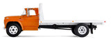 #60-2259 1/64 Omaha Orange 1963 GMC 4000 Single Axle Flatbed Truck
