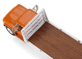 #60-2259 1/64 Omaha Orange 1963 GMC 4000 Single Axle Flatbed Truck