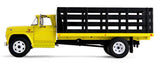 #60-2261 1/64 Bright Yellow 1963 GMC 4000 Single Axle Stake Truck