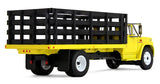 #60-2261 1/64 Bright Yellow 1963 GMC 4000 Single Axle Stake Truck