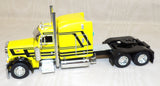 #60-2104 1/64 Harrison Trucking Peterbilt Model 379 with 63" Mid-Roof Sleeper & Wilson Silverstar Spread Axle Livestock Trailer