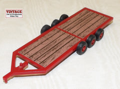 #604FO 1/64 Red Machine Trailer - No Package, AS IS