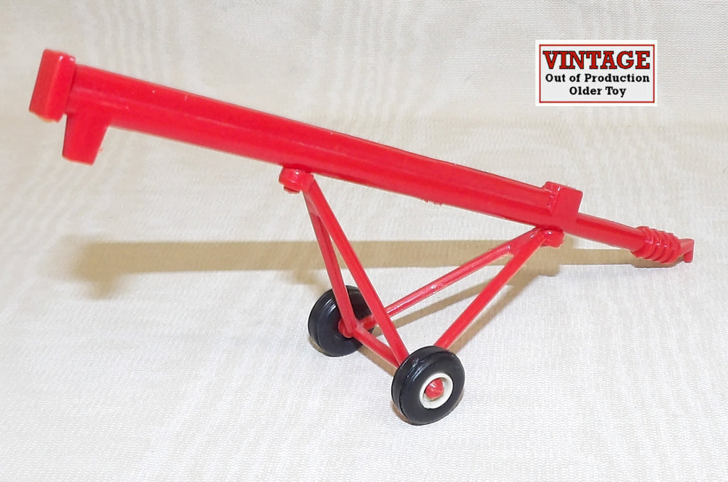 #609FO 1/64 Red Auger with White Rims - No Package, AS IS