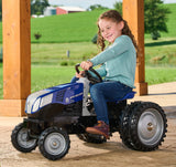 #61036 New Holland Genesis T8.440 Blue Power Pedal Tractor with Duals
