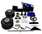 #61036 New Holland Genesis T8.440 Blue Power Pedal Tractor with Duals