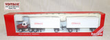 #6158H 1/87 Trimac Mack Day Cab with Pup Trailers, Pre-Owned