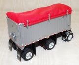#616323 1/64 Gray East Mfg. Michigan Series 20' End Dump Pup Trailer - No Box