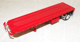 #618944 1/64 Red 28.5' Utility Flatbed Trailer - No Box