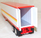#619452 1/64 White & Red 40' Refrigerated Trailer with Thermo King Reefer - No Box