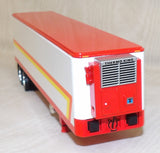 #619452 1/64 White & Red 40' Refrigerated Trailer with Thermo King Reefer - No Box