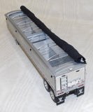#621372 1/64 Silver 43' Wilson Pacesetter Tandem-Axle Grain Trailer - No Box