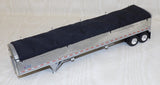 #621372 1/64 Silver 43' Wilson Pacesetter Tandem-Axle Grain Trailer - No Box