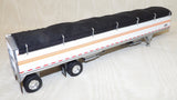#621732 1/64 White & Orange 50' Wilson Pacesetter Spread-Axle Grain Trailer - No Box