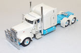 #60-2207 1/64 Capitola Trucking Peterbilt Model 389 with 63" Mid-Roof Sleeper & 43' Wilson Pacesetter High Sided Grain Trailer