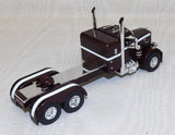 #622181 1/64 Dark Cherry & White Peterbilt Model 351 with 36" Sleeper - No Box