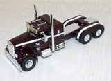 #622181 1/64 Dark Cherry & White Peterbilt Model 351 with 36" Sleeper - No Box