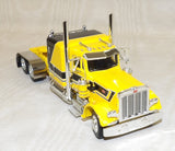#622651 1/64 Hank Cosper Yellow Peterbilt Model 359 with 63" Flat Top Sleeper Cab - No Box