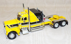 #622651 1/64 Hank Cosper Yellow Peterbilt Model 359 with 63" Flat Top Sleeper Cab - No Box