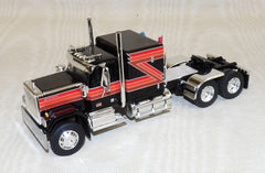 #623441 1/64 Black & Red GMC General with 60" Flat Top Sleeper - No Box