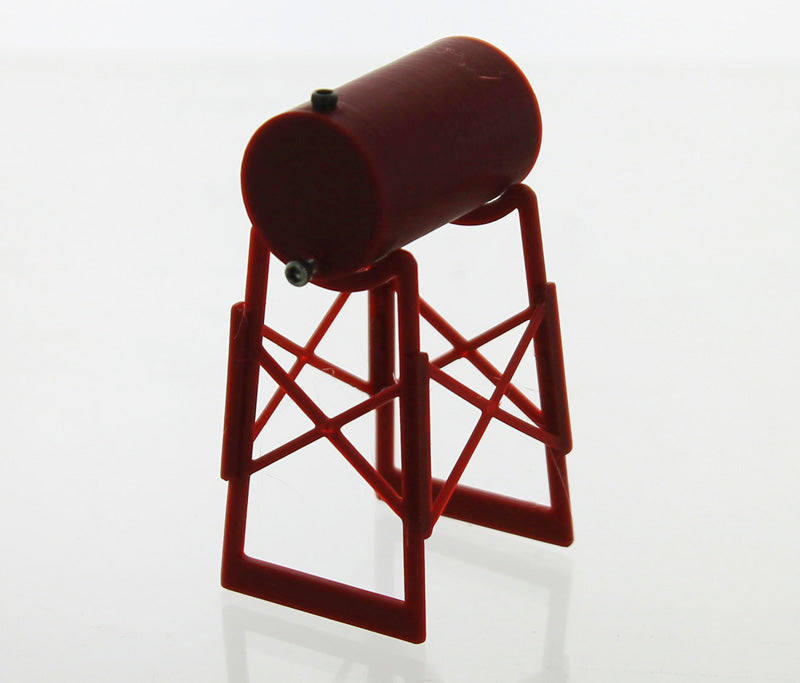 #64-254-R 1/64 Red Fuel Tank on Legs, 500 Gallon