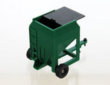 #64-346-GR 1/64 Green Portable Bulk Feed Trailer