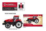 #6868 Farmall Case-IH Tractor Cribbage Board