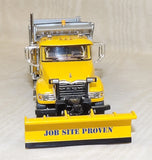 #69-0021 1/64 Yellow Mack Granite Dump Truck with Plow and Spreader