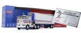 #69-1920 1/64 Bicentennial Patriot Peterbilt Model 352 COE 86" Sleeper & 40' Vintage Trailer with Reefer