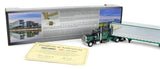 #69-2100 1/64 Hardwick Motor Freight Peterbilt Model 359 with 60" Vintage Sleeper & 53' Utility Trailer with Reefer