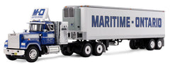 #69-2273 1/64 Maritime-Ontario Mack Super-Liner with 36" Vintage Sleeper & Vintage 40' Trailer with Reefer