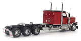 #71125 1/64 Legendary Red Peterbilt Model 589 131-inch BBC Triple Axle Cab with 58" Sleeper