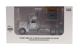 #71219 1/64 White Peterbilt Model 589 131-inch BBC Tandem Axle Day Cab