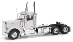 #71219 1/64 White Peterbilt Model 589 131-inch BBC Tandem Axle Day Cab