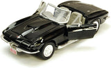 #73224AC-BK 1/24 Black 1967 Chevy Corvette Convertible