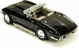 #73224AC-BK 1/24 Black 1967 Chevy Corvette Convertible