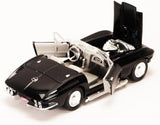 #73224AC-BK 1/24 Black 1967 Chevy Corvette Convertible