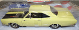 #7368 1/18 1969 Plymouth Road Runner - Sunfire Yellow with Black Stripes
