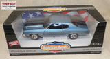 #7487 1/18 1970 Chevelle SS454 LS6 - Astro Blue with Black Stripes