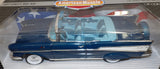 #7498 1/18 1957 Chevy Bel Air Convertible - Harbor Blue