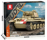 #77034 WWII Pudel Battle Tank Building Brick Kit