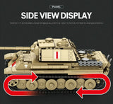 #77034 WWII Pudel Battle Tank Building Brick Kit
