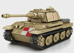#77034 WWII Pudel Battle Tank Building Brick Kit