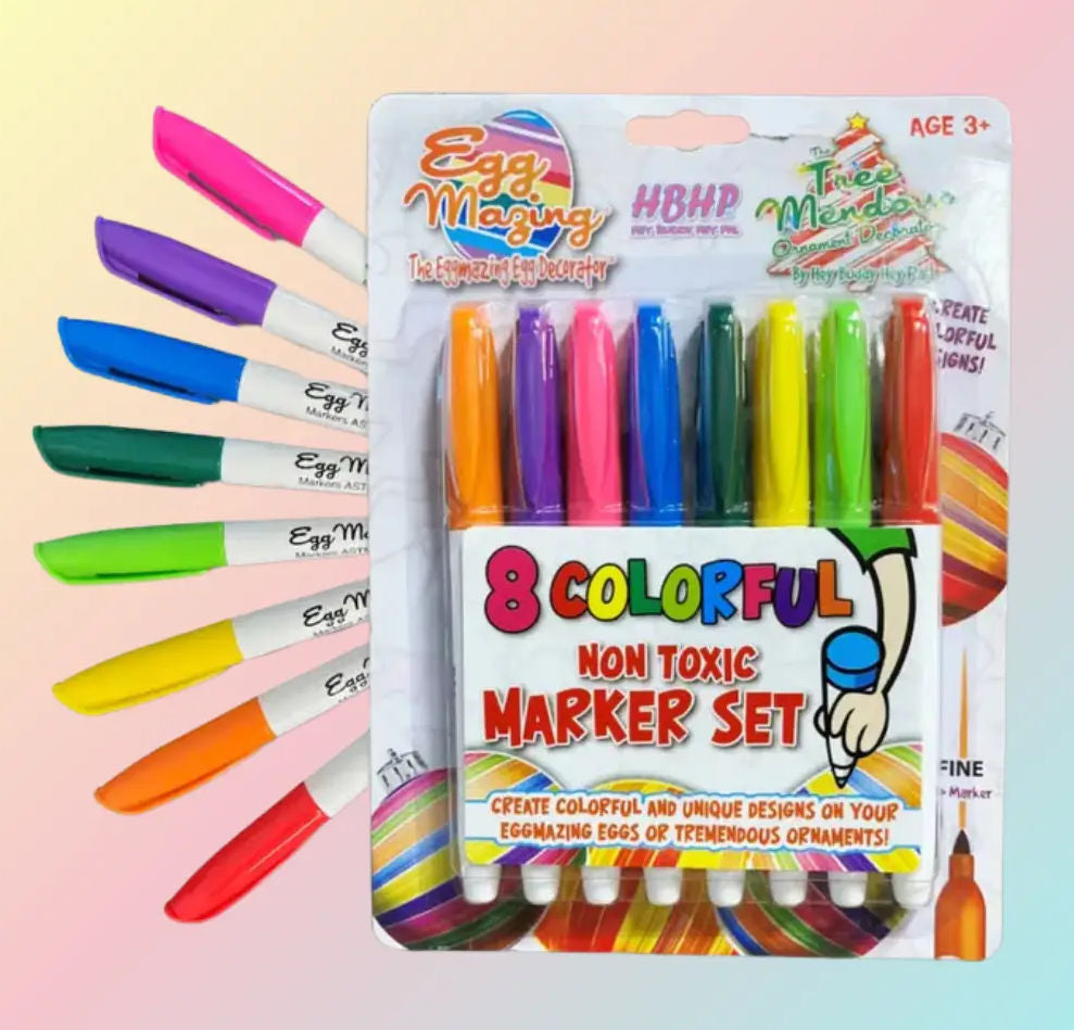 #782003 Eggmazing Marker Set, 8-pc