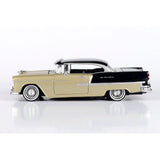 #79031BE 1/24 Get Low Beige & Black 1955 Chevy Bel Air Hard Top