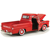 #79311AC-RD 1/24 Red 1958 Chevy Apache Fleetside Pickup