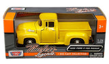#79341AC-YL 1/24 Yellow 1955 Ford F-100 Pickup