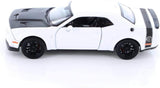 #79350WH 1/24 White 2018 Dodge Challenger SRT Hellcat Widebody