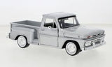 #79379SIL 1/24 Silver 1966 GMC C1000 Fenderside Pickup