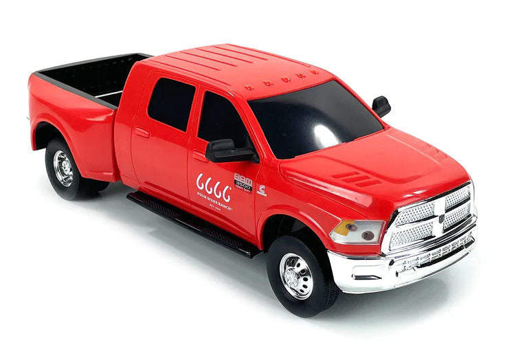 #806BC 1/20 Four Sixes Ranch Red Dodge Ram 3500 Mega Cab Dually Pickup